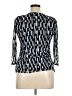 Alfani 100% Nylon Blue 3/4 Sleeve Blouse Size XL (petite) - photo 2