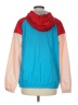 Xersion 100% Polyester Color Block Red Windbreaker Size M - photo 2