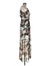 Iz Byer 100% Polyester Floral Gray Casual Dress Size M - photo 4