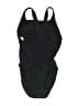 Speedo 100% Polyester Solid Black One Piece Swimsuit Size 6 - photo 2