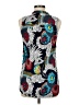 Papillon Blue Sleeveless Blouse Size M - photo 2