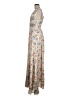 Shein 100% Polyester Floral Tan Casual Dress Size 6 - photo 5