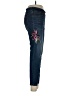 Chico's Graphic Blue Jeans Size Sm (0.5) - photo 4