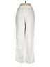 H&M 100% Linen Ivory Linen Pants Size M - photo 2