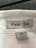 Per Se Ivory Long Sleeve Button-Down Shirt Size 2X - photo 7