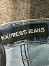 Express Jeans Solid Blue Jeans Size 16L - photo 7
