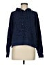 Nike Animal Print Blue Pullover Hoodie Size M - photo 1