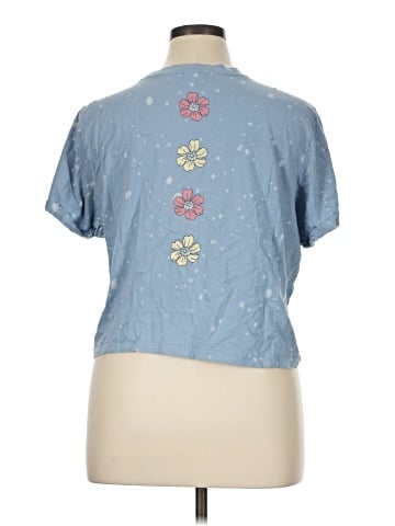 Electric Pink Short Sleeve T-Shirt (view 2)