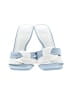 Vera Pelle Graphic Blue Sandals Size EU 39 - photo 2