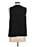 Nine West 100% Polyester Black Sleeveless Blouse Size M - photo 2