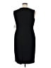 Kasper 100% Polyester Solid Black Cocktail Dress Size 16 Petite - photo 2