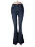Zara Hearts Blue Jeans Size 6 - photo 1