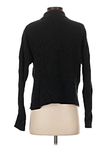 Madewell Donegal (Re)sourced Cashmere Ribbed Mockneck Pullover Sweater (view 2)