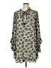 Max Studio 100% Polyester Gray Casual Dress Size XL - photo 1