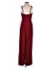 Dessy Collection 100% Polyester Solid Burgundy Jumpsuit Size 4 - photo 2