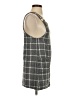Angie Tweed Gray Casual Dress Size S - photo 4