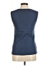 Karen Scott Blue Sleeveless Top Size M - photo 2