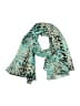 Jantzen Animal Print Teal Scarf One size - photo 1