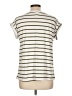 Just Be... Stripes Ivory Short Sleeve T-Shirt Size L - photo 2