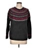 J.Jill Chevron-herringbone Gray Pullover Sweater Size L - photo 1