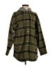 Divided by H&M Plaid Green Coat Size XS - photo 1