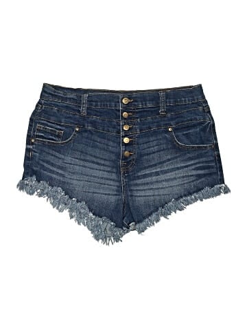 No Boundaries Denim Shorts (view 1)