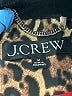 J.Crew 100% Cotton Animal Print Gold Jacket Size M - photo 6
