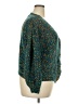Cider 100% Polyamide Tweed Teal Cardigan Size XXL - photo 4