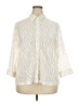 Ruby Rd. Animal Print Ivory 3/4 Sleeve Blouse Size 20 - photo 1