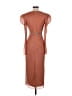 Mac Duggal 100% Polyester Orange Cocktail Dress Size 2 - photo 2