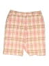 Briggs New York Plaid Orange Shorts Size 14 - photo 1