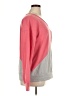 Steve Madden Color Block Pink Sweatshirt Size XL - photo 4