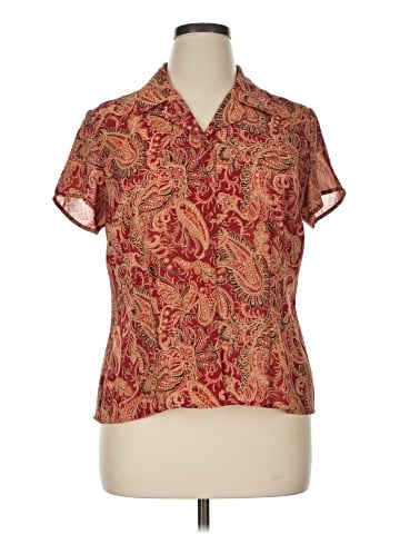 Emma James Short Sleeve Blouse (view 1)