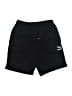 Puma 100% Cotton Solid Black Athletic Shorts Size S - photo 1