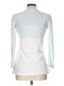 Knitworks 100% Polyester White Blue Shrug Size 12 - photo 2