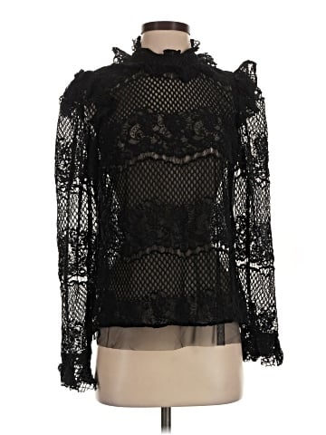 BCBGMAXAZRIA Long Sleeve Blouse (view 1)