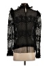 BCBGMAXAZRIA Black Long Sleeve Blouse Size S - photo 2