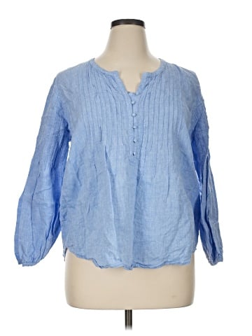 Vineyard Vines 3/4 Sleeve Blouse (view 1)