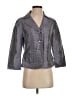 Carlisle Checkered-gingham Gray Blazer Size 4 - photo 1