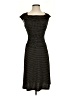 En Focus Studio Polka Dots Black Casual Dress Size 4 - photo 1