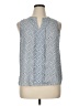 41Hawthorn 100% Polyester Blue Sleeveless Blouse Size XL - photo 1