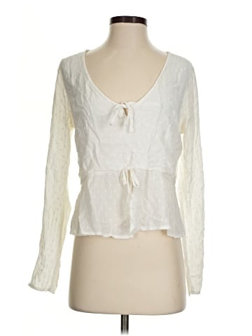 Hollister Long Sleeve Blouse (view 1)