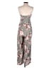 As U Wish 100% Viscose Gray Jumpsuit Size L - photo 2
