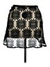 Lulus Graphic Black Casual Skirt Size 2X - photo 2