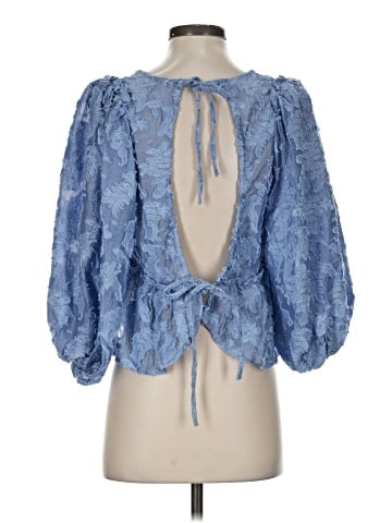 Free People 3/4 Sleeve Blouse (view 2)