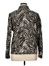 Chico's Animal Print Ivory Track Jacket Size XL (3) - photo 2