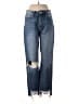 Flying Monkey 100% Cotton Hearts Blue Jeans Size 28 waist - photo 1