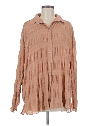 Missguided Long Sleeve Blouse (view 1)