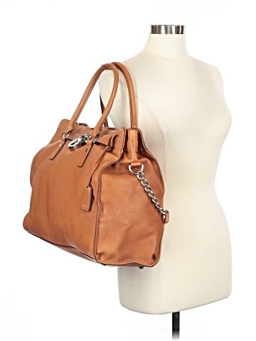 MICHAEL Michael Kors Leather Tote (view 2)