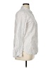Garnet Hill Polka Dots Silver Long Sleeve Button-Down Shirt Size 14 - photo 4